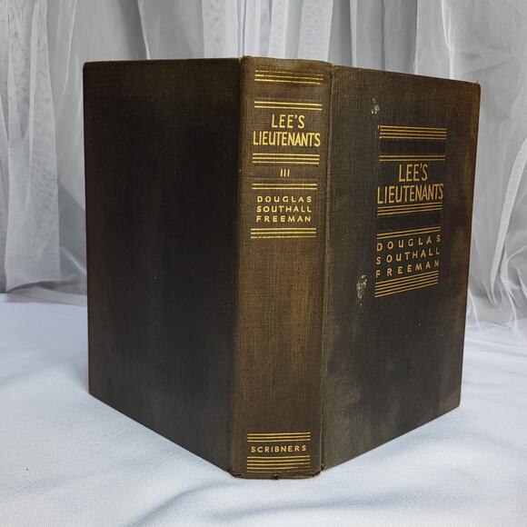Lee's Lieutenants: A Study in command Vol 3: Gettysburg to Appomattox 1945 w Map - Picture 3 of 16